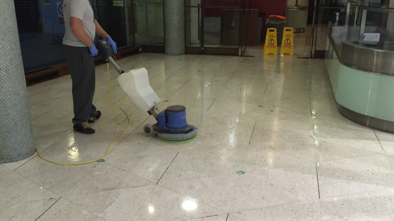 Stone Floor Restoration at The TUC Stone Floor Restoration, Renue UK